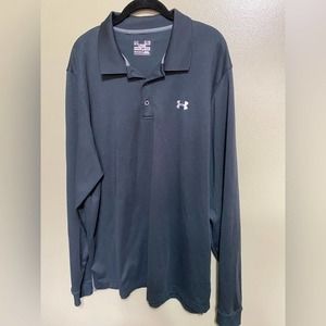 Men’s Long Sleeve Under Armour‎ Polo, Size XL